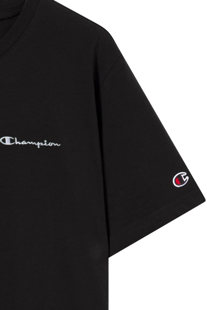 Vyriški marškinėliai Champion SS Tee juoda 221798 KK001 (3XL)