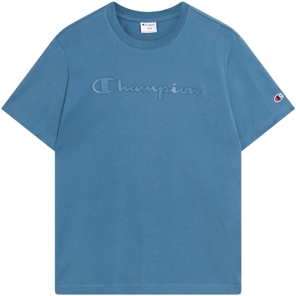 Vyriški marškinėliai Champion SS Tee mėlyna 222992 BS133 (L)
