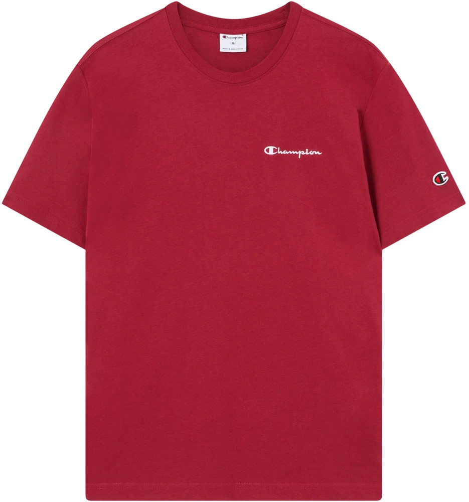 Vyriški marškinėliai Champion SS Tee raudona 221798 RS508 (S)