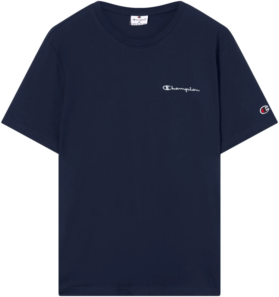 Vyriški marškinėliai Champion SS Tee tamsiai mėlyna 221798 BS501 (3XL)