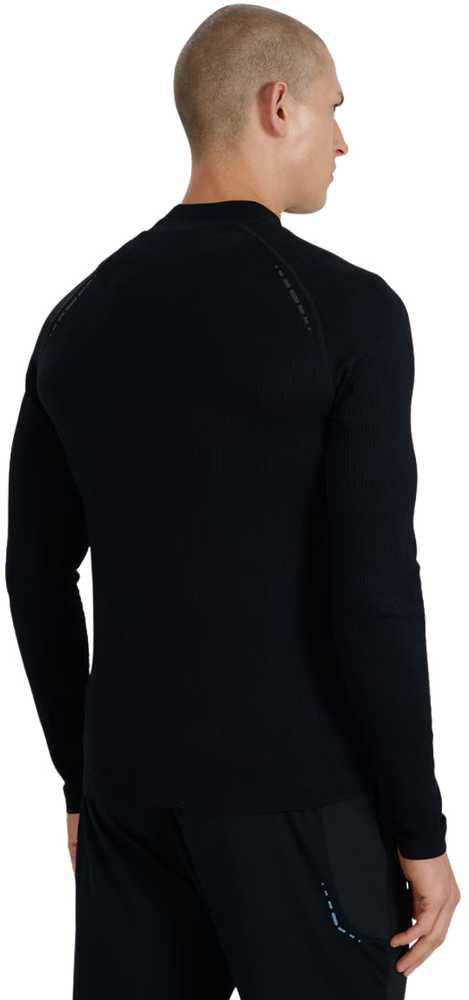 Vyriški marškinėliai longsleeve 4F M417 tamsiai juoda 4FWAW25TFLOM417 20S (L/XL)