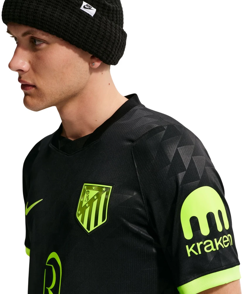 Vyriški marškinėliai Nike Atlético Madrid 2026/27 Stadium Away juoda II1932 011 (L)