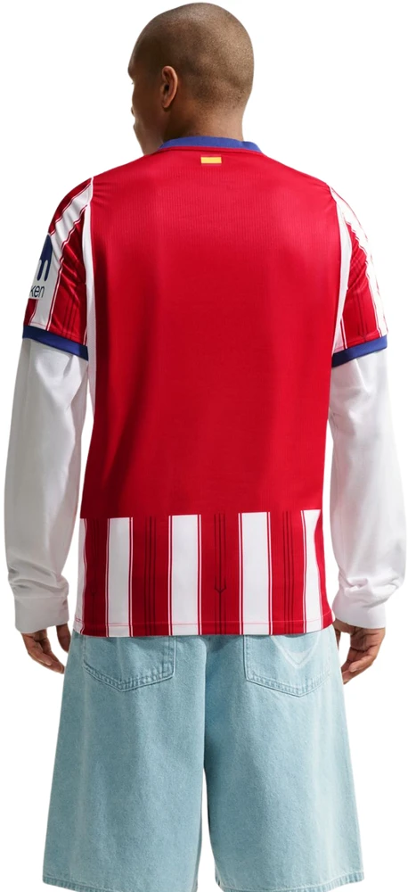 Vyriški marškinėliai Nike Atlético Madrid 2026/27 Stadium Home balta ir-raudona II1893 101 (S)