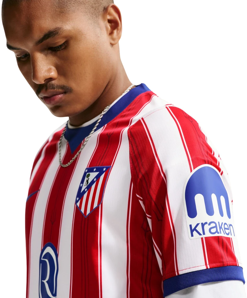 Vyriški marškinėliai Nike Atlético Madrid 2026/27 Stadium Home balta ir-raudona II1893 101 (S)