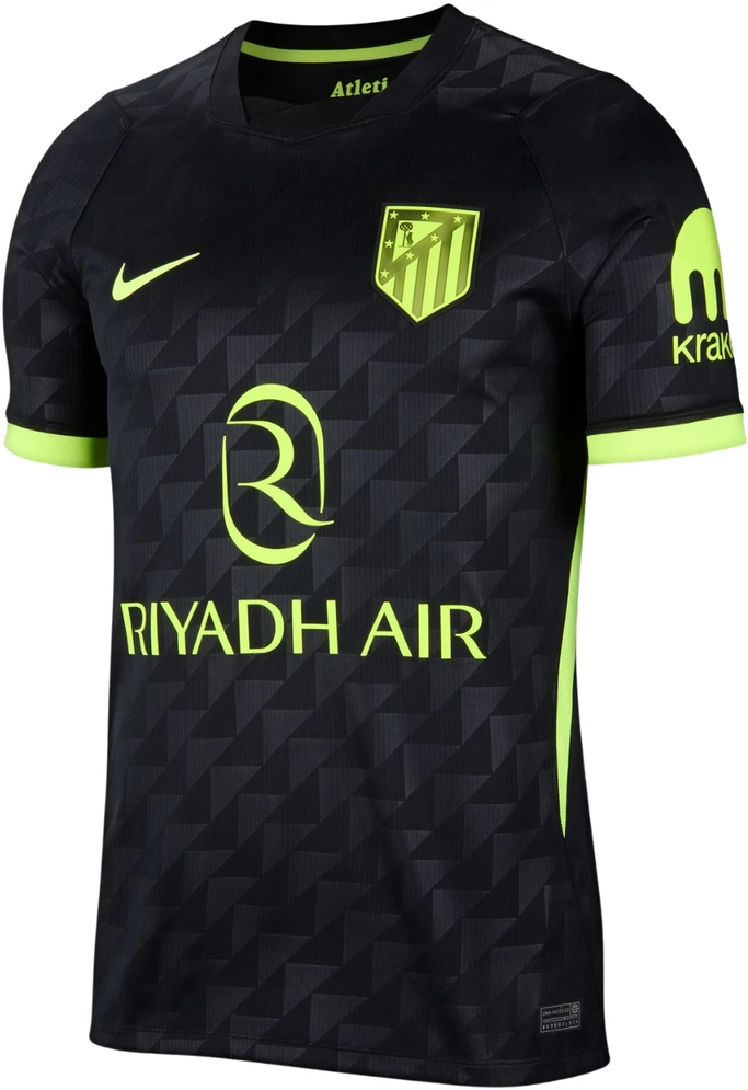 Vyriški marškinėliai Nike Atlético Madrid 2026/27 Stadium Away juoda II1932 011 (L)