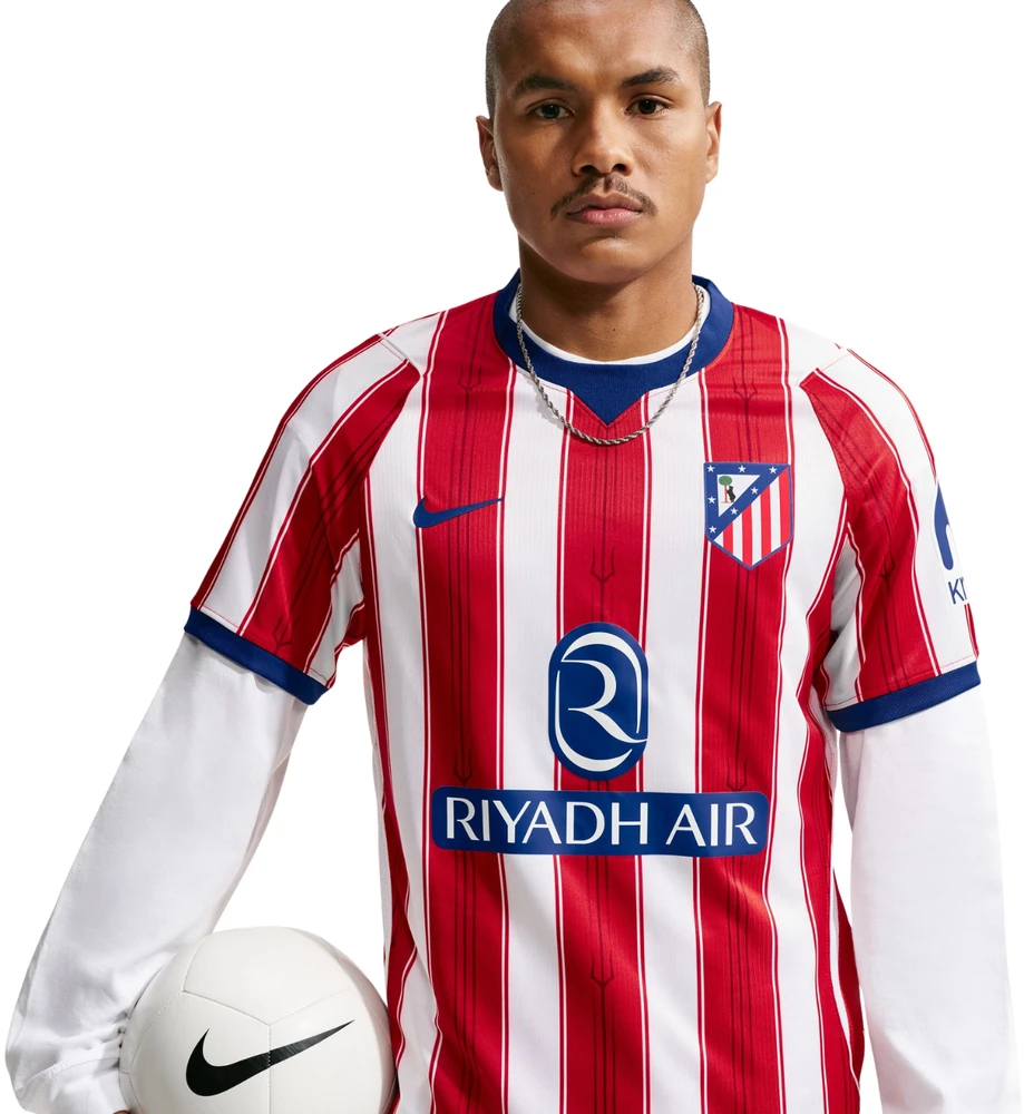 Vyriški marškinėliai Nike Atlético Madrid 2026/27 Stadium Home balta ir-raudona II1893 101 (S)