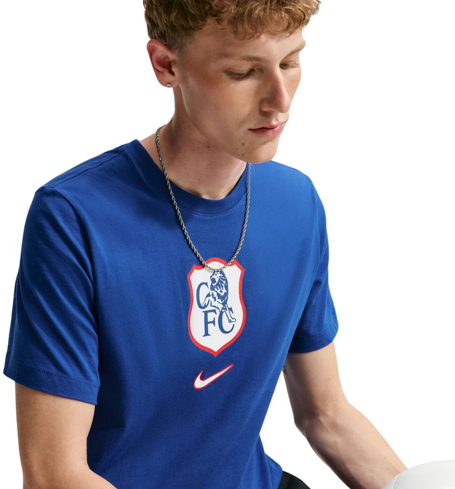 Vyriški marškinėliai Nike Chelsea F.C. mėlyna IQ4996 495 (L)
