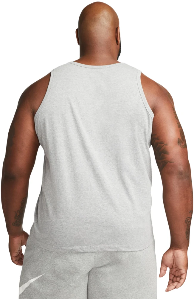 Vyriški marškinėliai Nike Club Tank pilka BQ1260 063 (M)