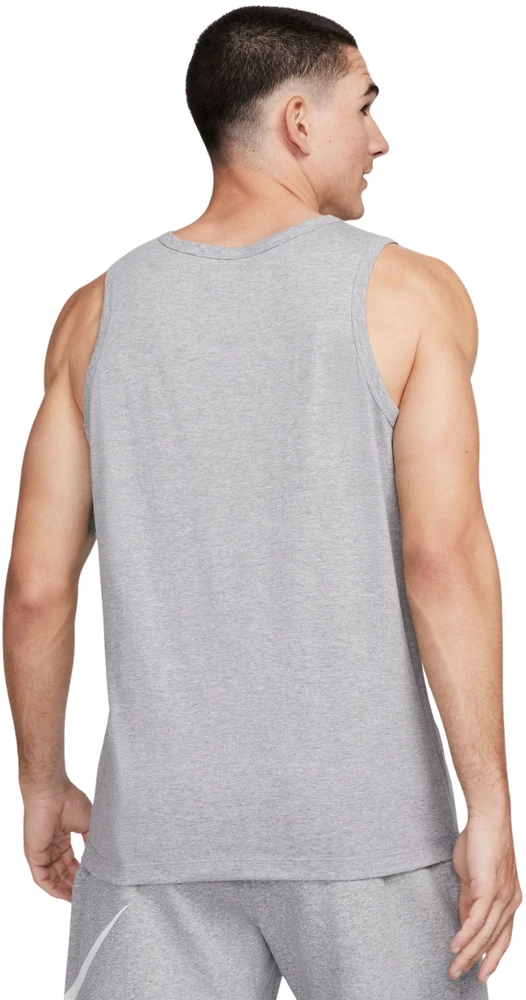 Vyriški marškinėliai Nike Club Tank pilka BQ1260 063 (M)