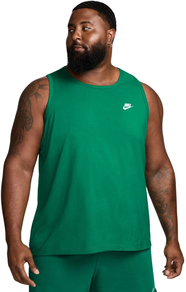 Vyriški marškinėliai Nike Club Tank žalia BQ1260 365 (2XL)