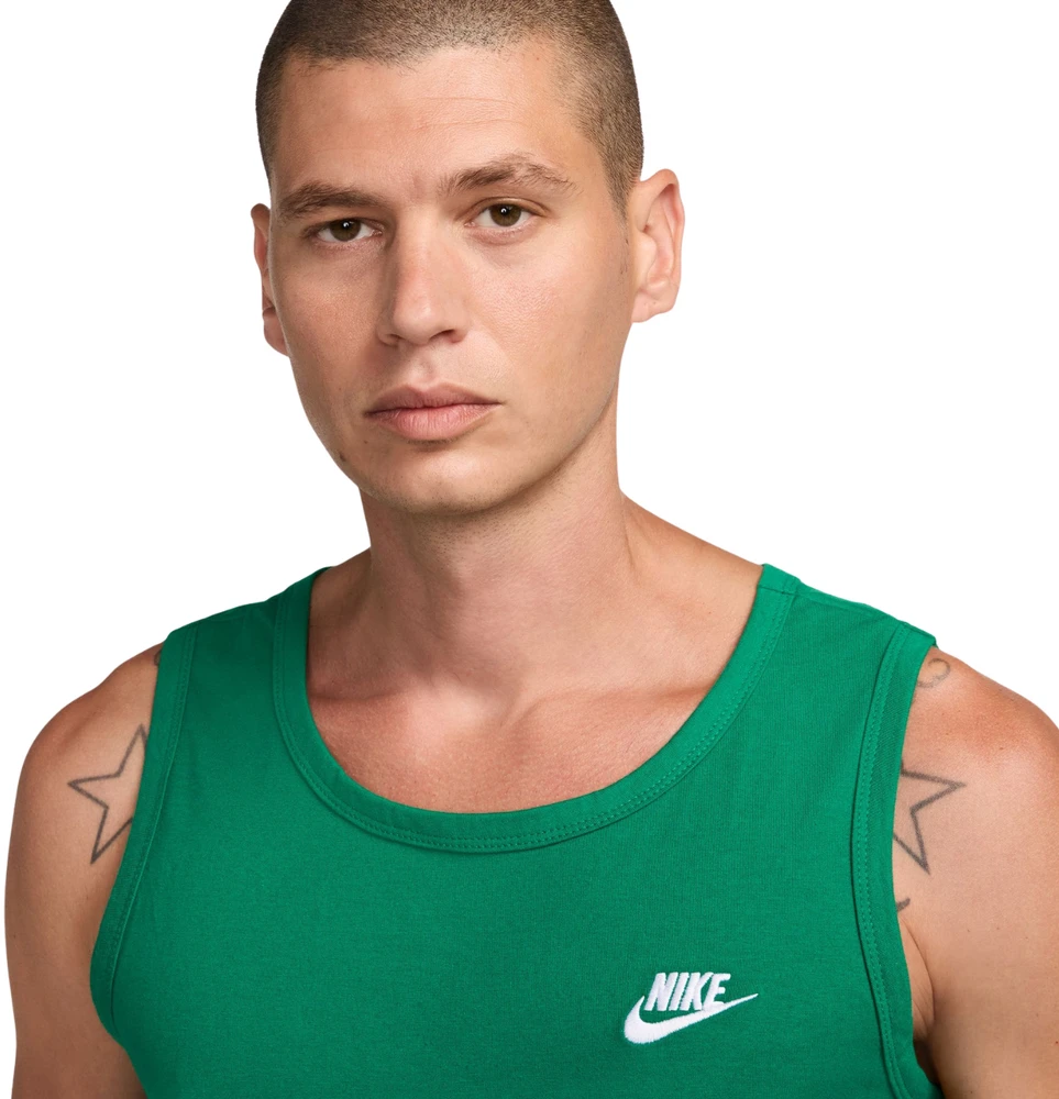 Vyriški marškinėliai Nike Club Tank žalia BQ1260 365 (2XL)