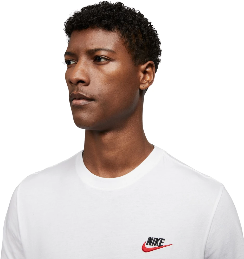 Vyriški marškinėliai Nike Club Tee balta AR4997 100 (2XL)