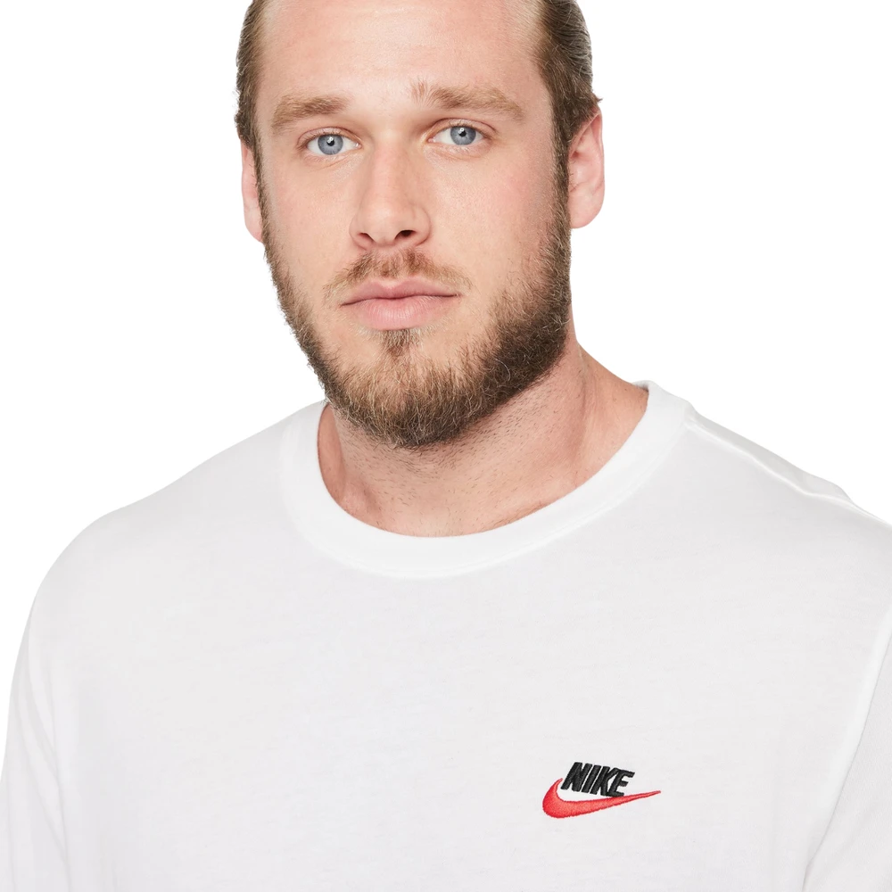 Vyriški marškinėliai Nike Club Tee balta AR4997 100 (2XL)