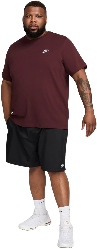 Vyriški marškinėliai Nike Club Tee bordo spalvos AR4997 652 (2XL)