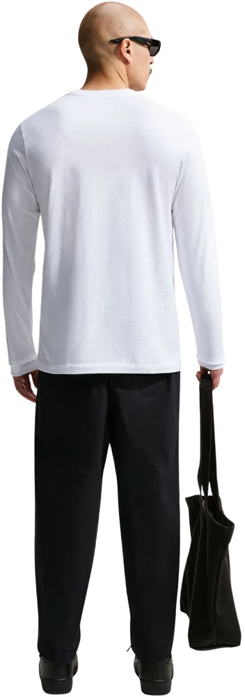 Vyriški marškinėliai Nike Club Tee LS balta AR5193 100 (XL)