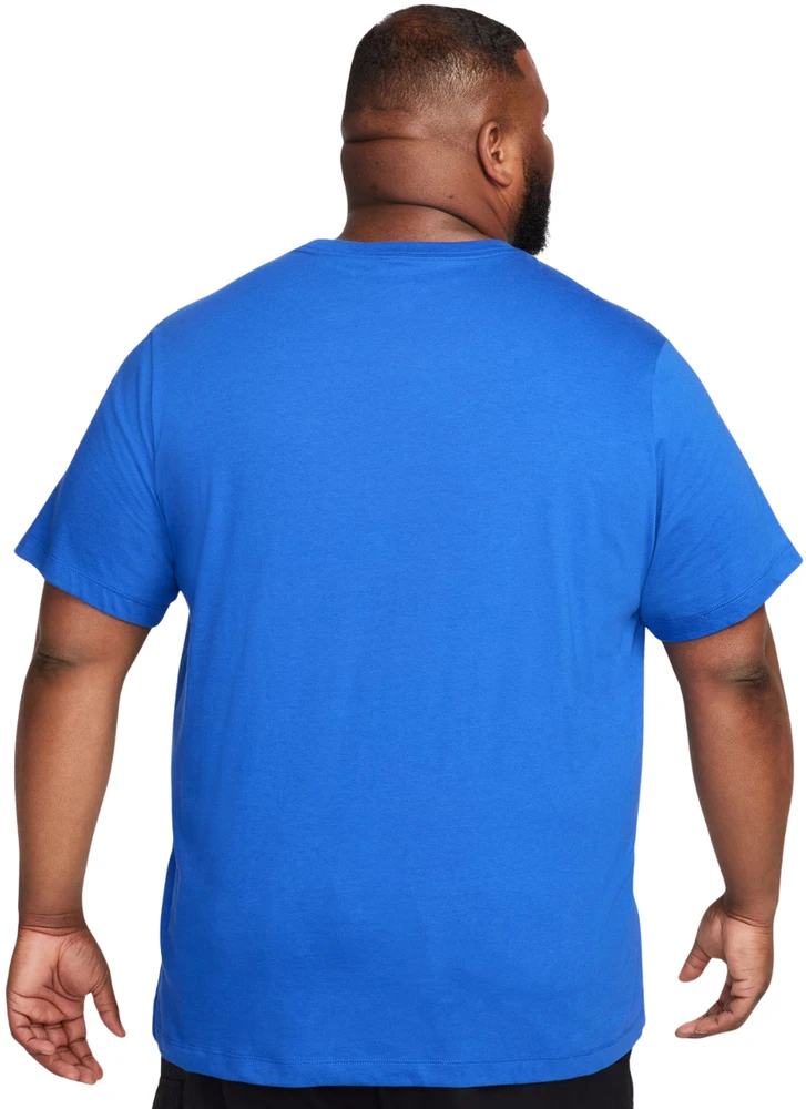 Vyriški marškinėliai Nike Club Tee mėlyna AR4997 480 (2XL)