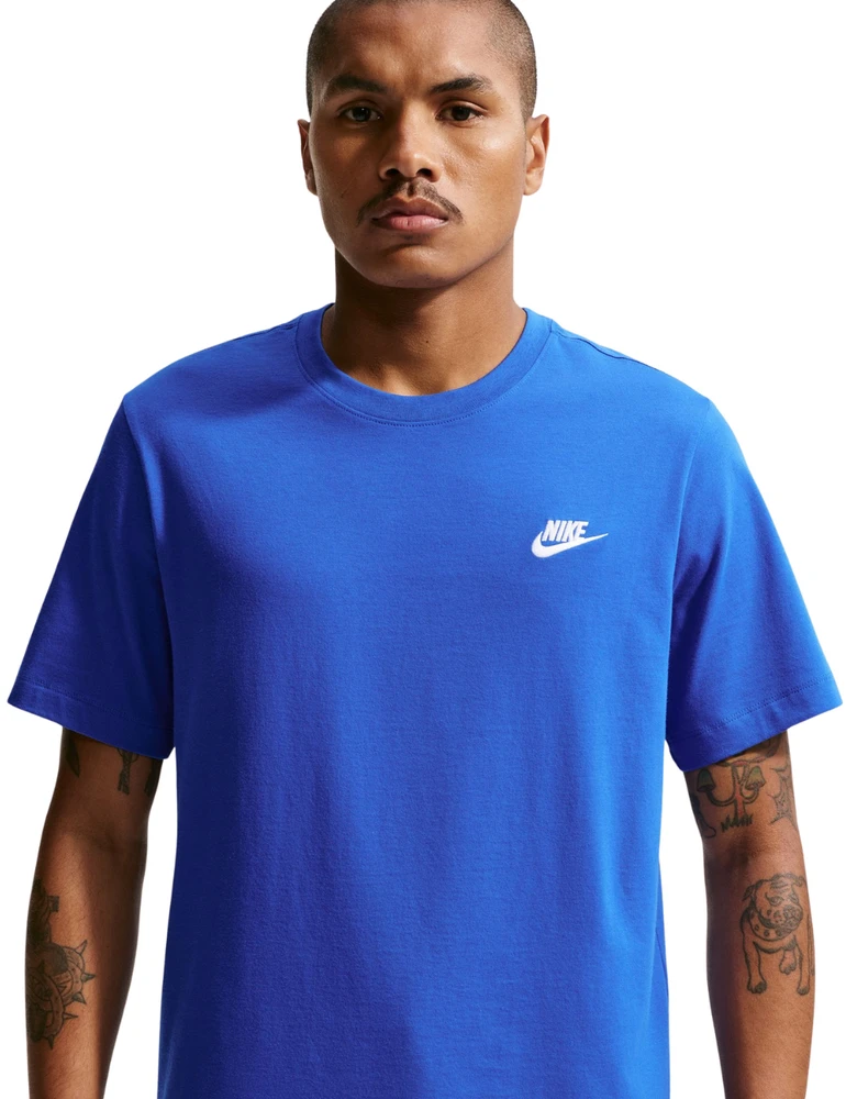 Vyriški marškinėliai Nike Club Tee mėlyna AR4997 480 (2XL)
