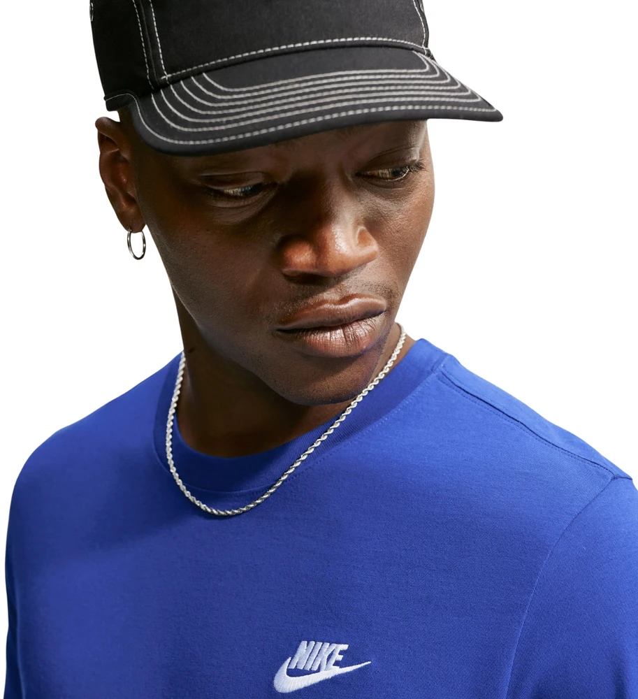 Vyriški marškinėliai Nike Club Tee mėlyna AR4997 417 (2XL)