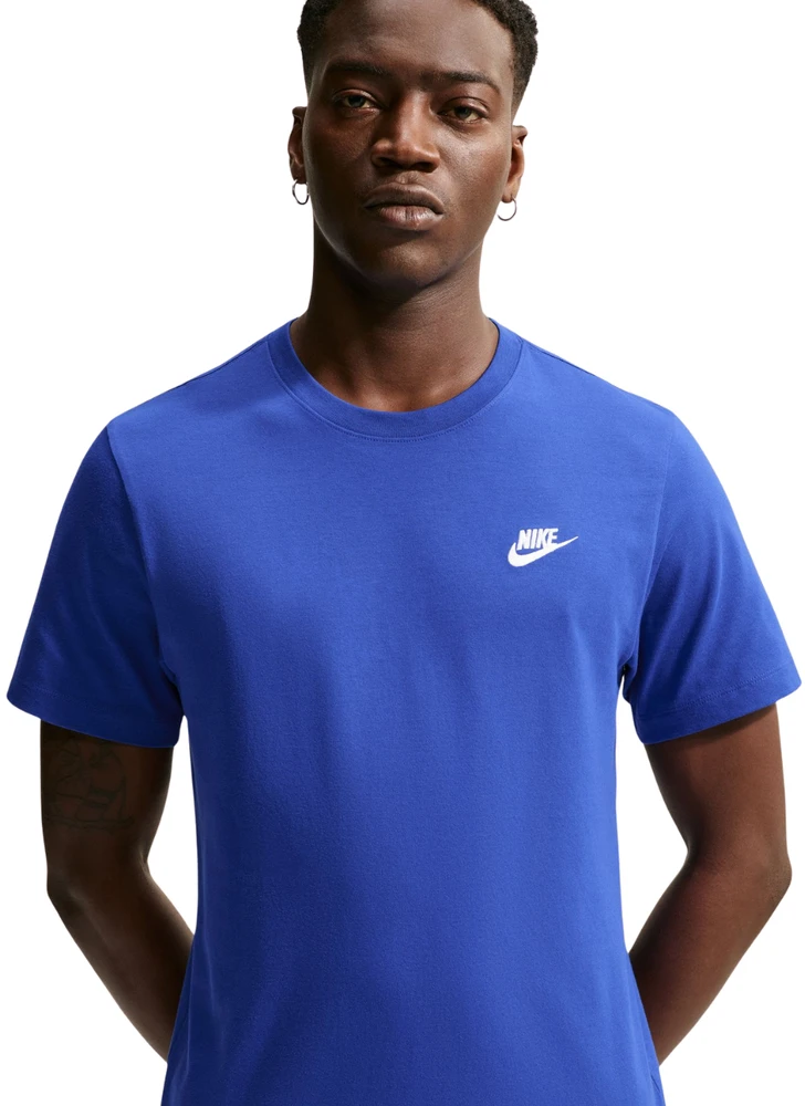 Vyriški marškinėliai Nike Club Tee mėlyna AR4997 417 (2XL)