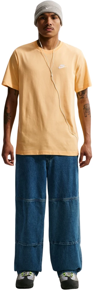Vyriški marškinėliai Nike Club Tee oranžinė AR4997 795 (S)