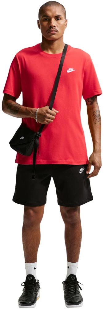 Vyriški marškinėliai Nike Club Tee raudona AR4997 657 (M)