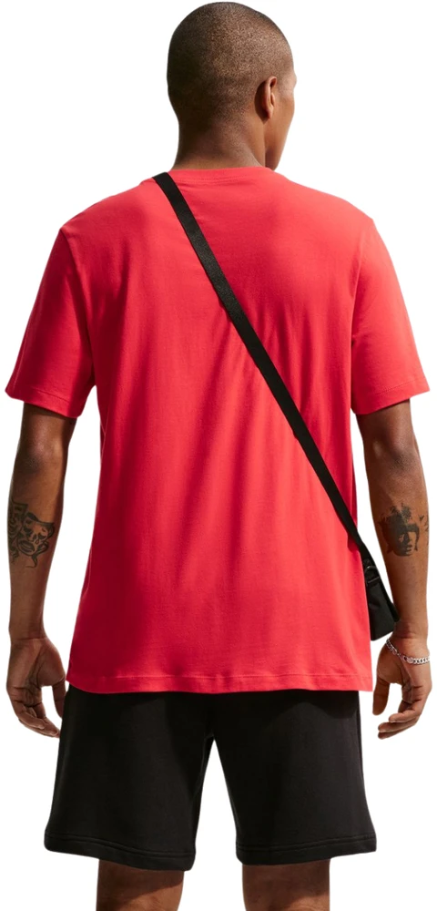 Vyriški marškinėliai Nike Club Tee raudona AR4997 657 (M)