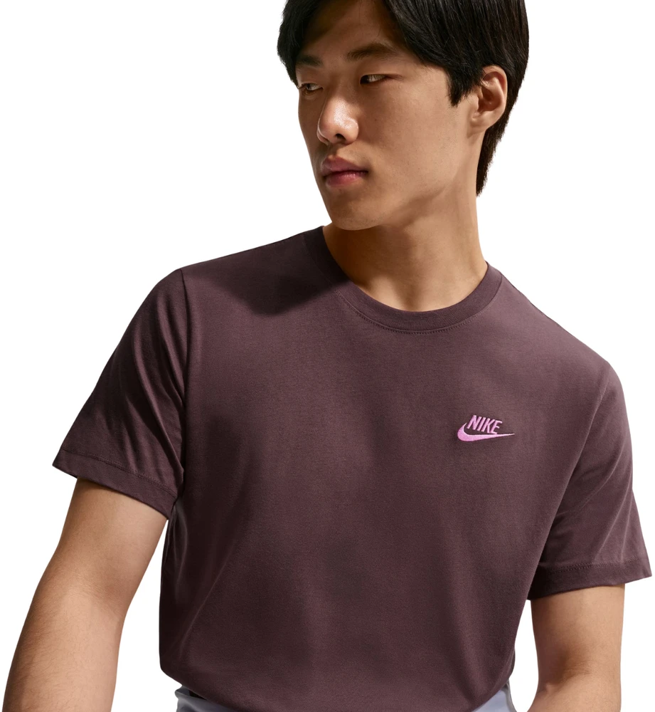 Vyriški marškinėliai Nike Club Tee ruda AR4997 502 (S)