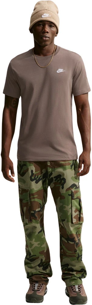 Vyriški marškinėliai Nike Club Tee ruda AR4997 274 (XL)