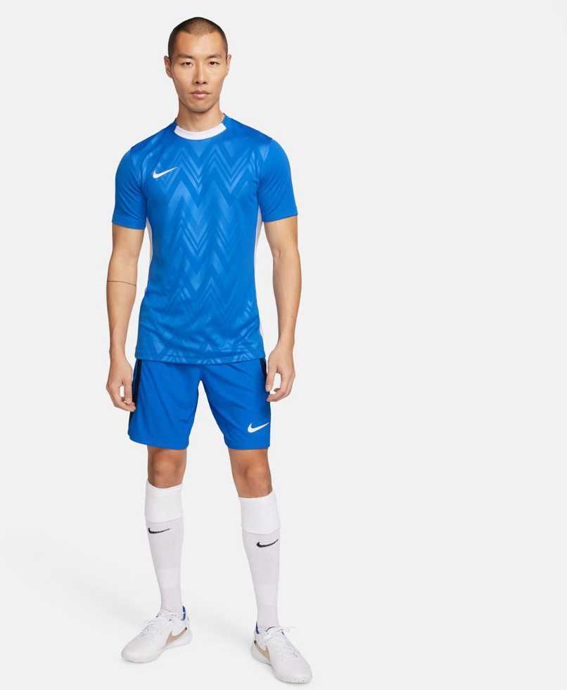 Vyriški marškinėliai Nike Dri-Fit Challenge V Jsy SS mėlyna FD7412 463 (S)
