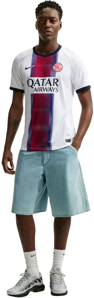 Vyriški marškinėliai Nike Dri-Fit Paris Saint-Germain Stadium 2026/27 replika balta II1924 101 (XL)