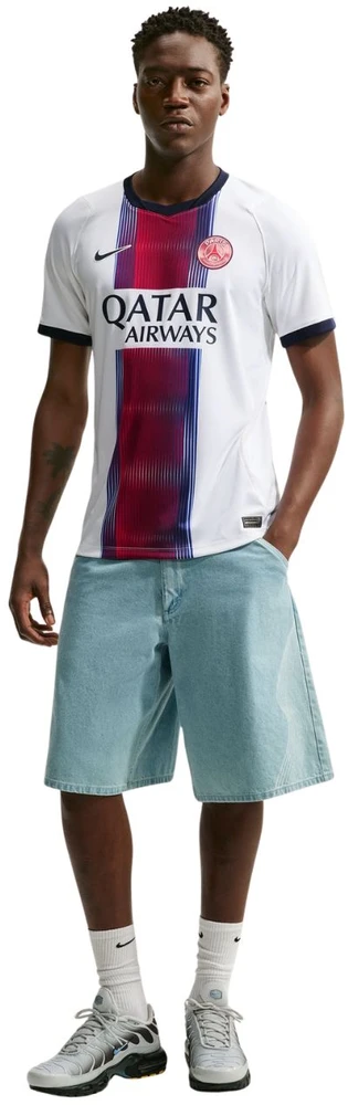 Vyriški marškinėliai Nike Dri-Fit Paris Saint-Germain Stadium 2026/27 replika balta II1924 101 (S)