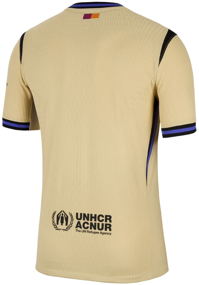 Vyriški marškinėliai Nike FC Barcelona 2025/26 Match Away smėlio sp. HJ4554 784 (M)