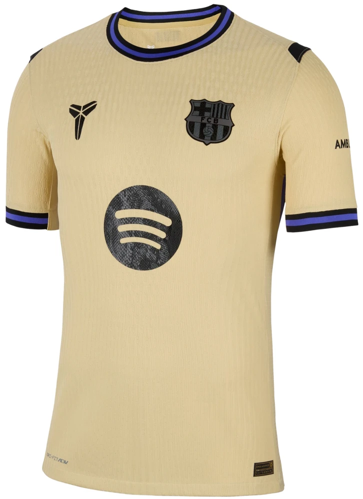 Vyriški marškinėliai Nike FC Barcelona 2025/26 Match Away smėlio sp. HJ4554 784 (M)