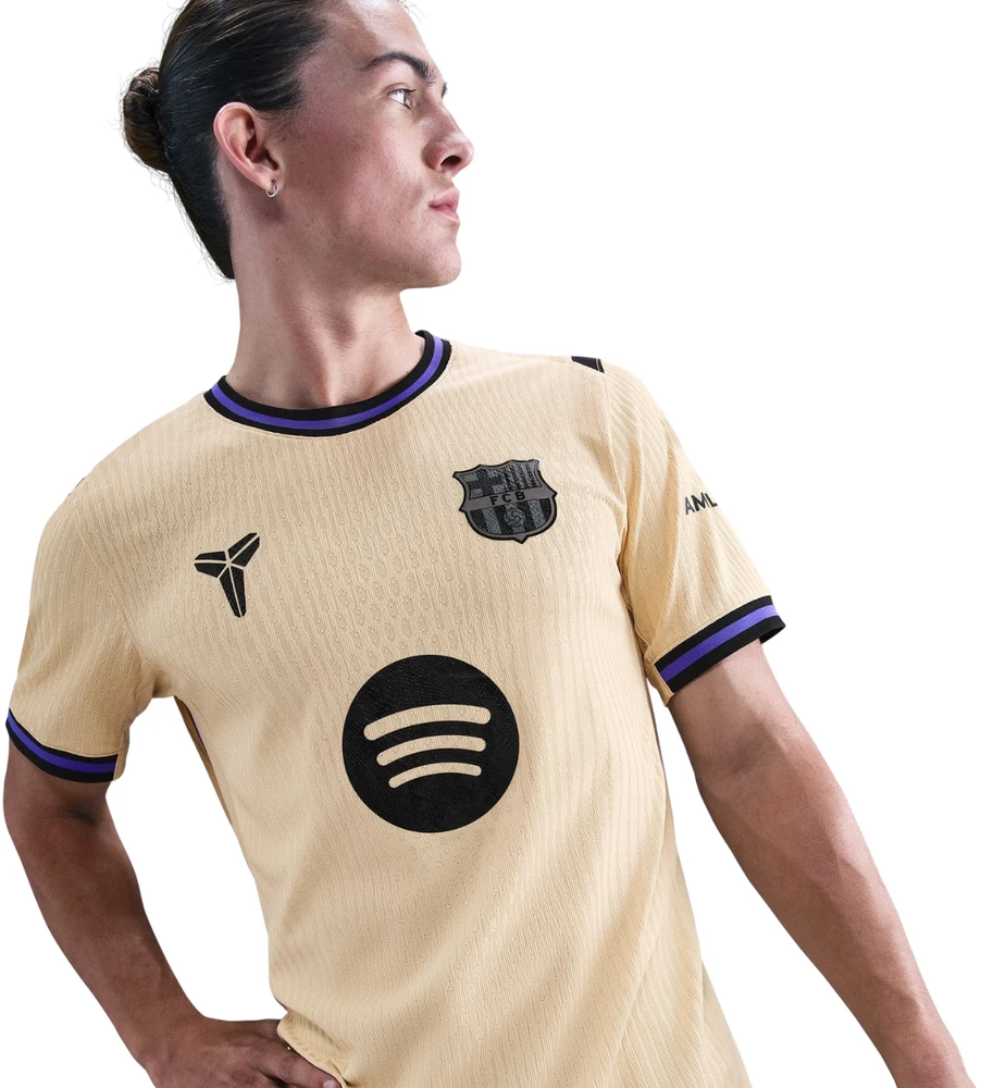 Vyriški marškinėliai Nike FC Barcelona 2025/26 Match Away smėlio sp. HJ4554 784 (M)