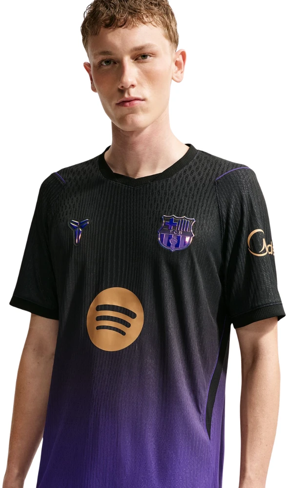 Vyriški marškinėliai Nike FC Barcelona 2026/27 Match Away juoda-violetinė II2752 505 (S)