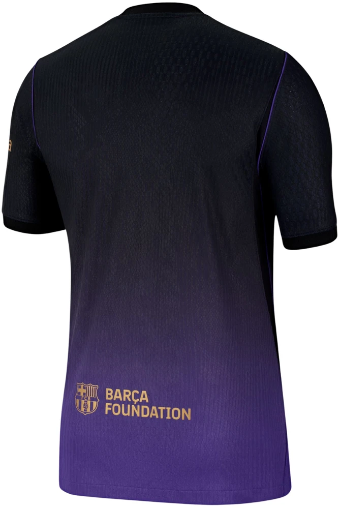 Vyriški marškinėliai Nike FC Barcelona 2026/27 Match Away juoda-violetinė II2752 505 (S)