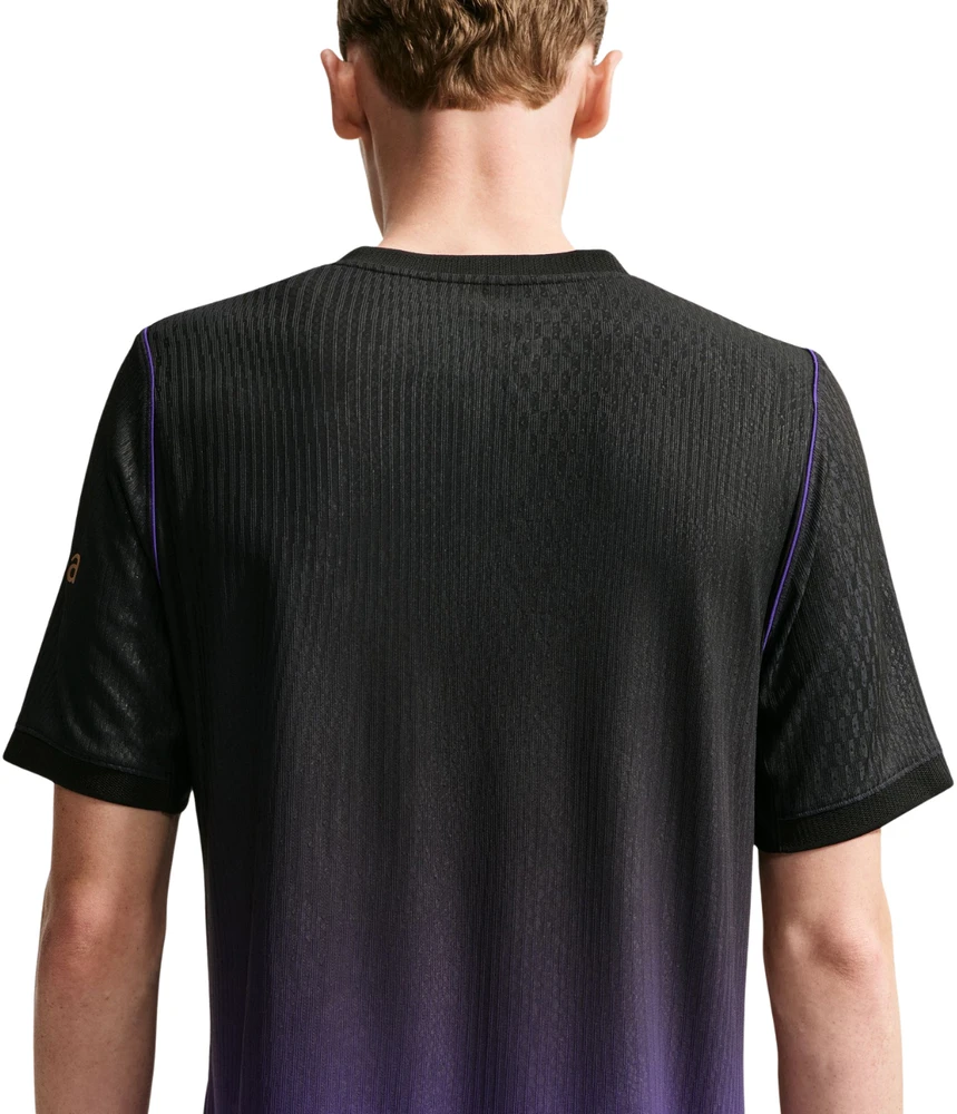 Vyriški marškinėliai Nike FC Barcelona 2026/27 Match Away juoda-violetinė II2752 505 (S)