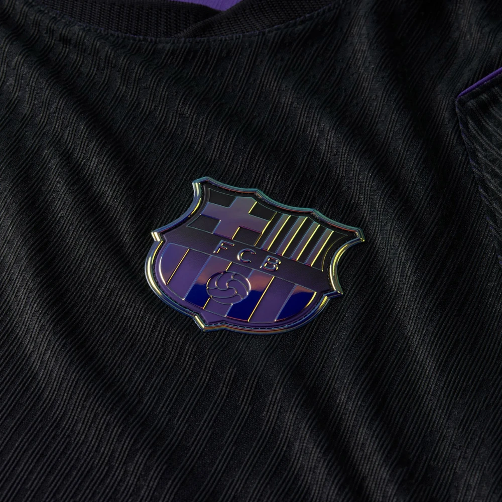 Vyriški marškinėliai Nike FC Barcelona 2026/27 Match Away juoda-violetinė II2752 505 (S)