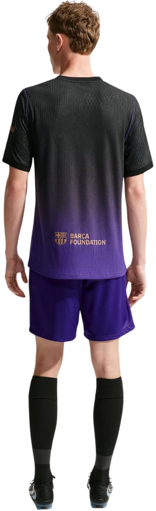 Vyriški marškinėliai Nike FC Barcelona 2026/27 Match Away juoda-violetinė II2752 505 (S)