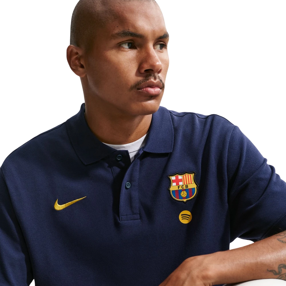 Vyriški marškinėliai Nike FC Barcelona Club tamsiai mėlyna II7612 401 (M)