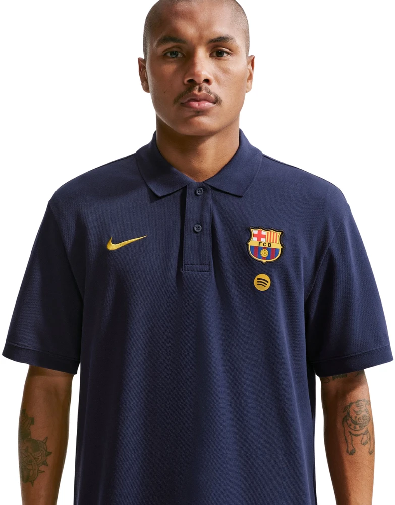 Vyriški marškinėliai Nike FC Barcelona Club tamsiai mėlyna II7612 401 (M)
