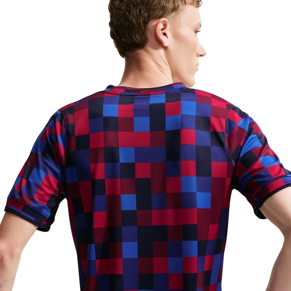 Vyriški marškinėliai Nike FC Barcelona Home granatowo-bordinė II1667 621 (2XL)