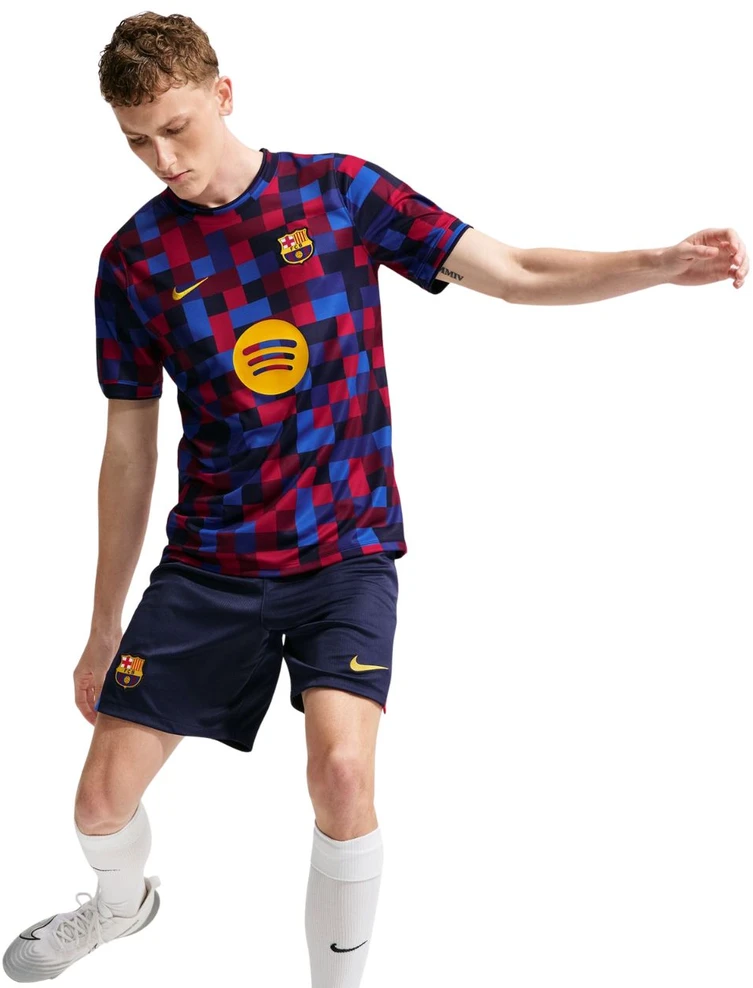 Vyriški marškinėliai Nike FC Barcelona Home granatowo-bordinė II1667 621 (2XL)