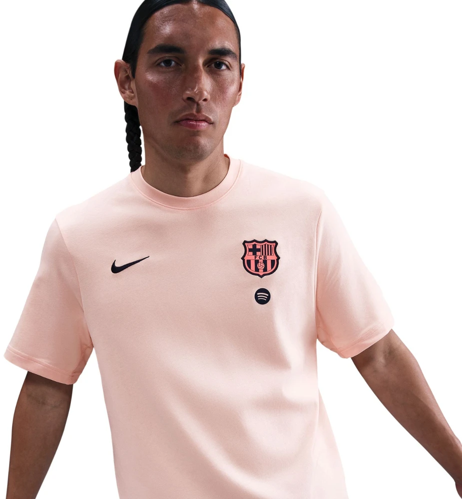 Vyriški marškinėliai Nike FC Barcelona Primary Third oranžinė HQ1823 664 (XL)