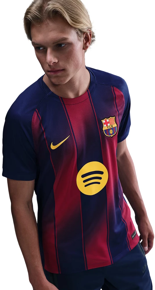 Vyriški marškinėliai Nike FC Barcelona Stadium Home 25/26 tamsiai mėlyna HJ4590 456 (M)