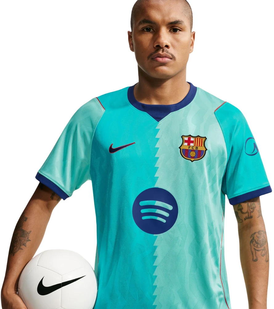 Vyriški marškinėliai Nike FC Barcelona Stadium 2026/27 žalia II6652 301 (M)