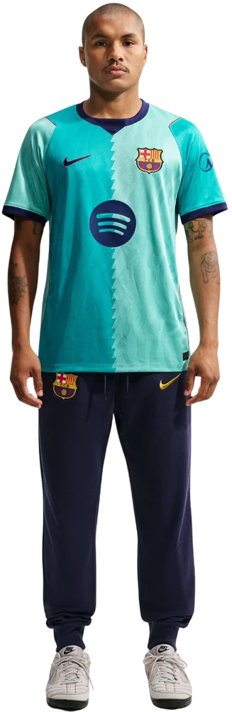 Vyriški marškinėliai Nike FC Barcelona Stadium 2026/27 žalia II6652 301 (M)