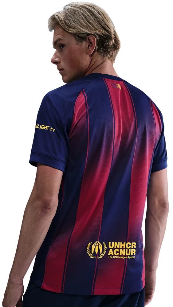Vyriški marškinėliai Nike FC Barcelona Stadium Home 25/26 tamsiai mėlyna HJ4590 456 (M)