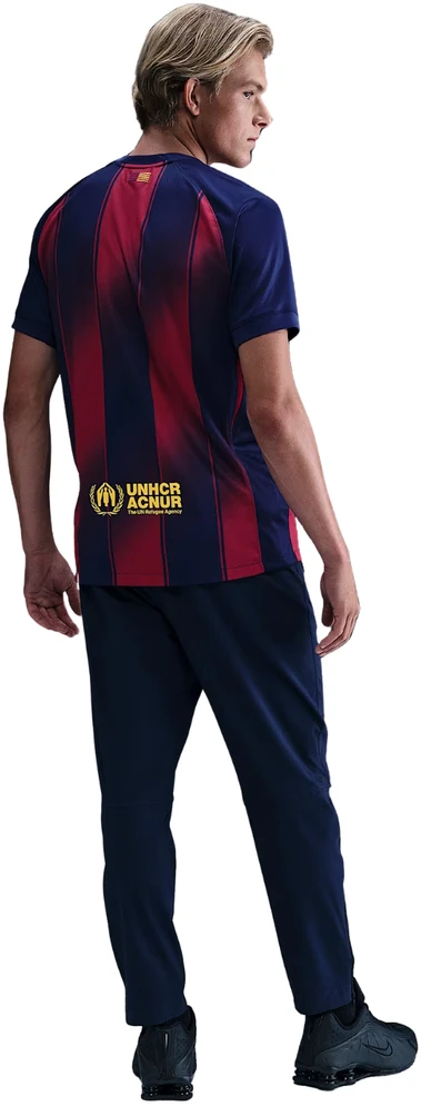 Vyriški marškinėliai Nike FC Barcelona Stadium Home 25/26 tamsiai mėlyna HJ4590 456 (M)