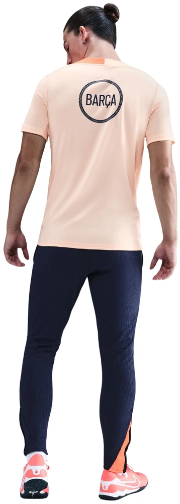Vyriški marškinėliai Nike FC Barcelona Strike Third oranžinė HM3344 808 (2XL)